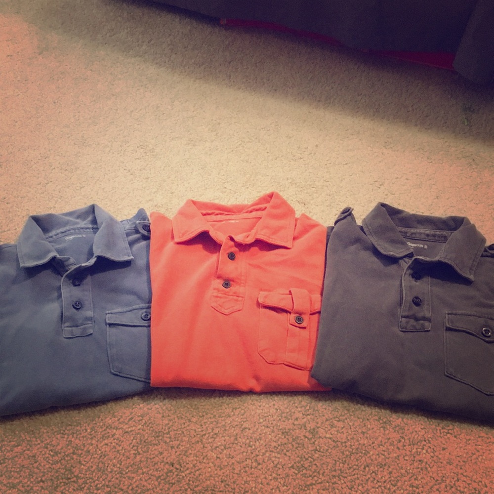 SALE🌼🌼🌼3 GapKids size XL (12) polos